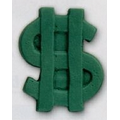 Dollar Sign Stock Shape Pencil Top Eraser